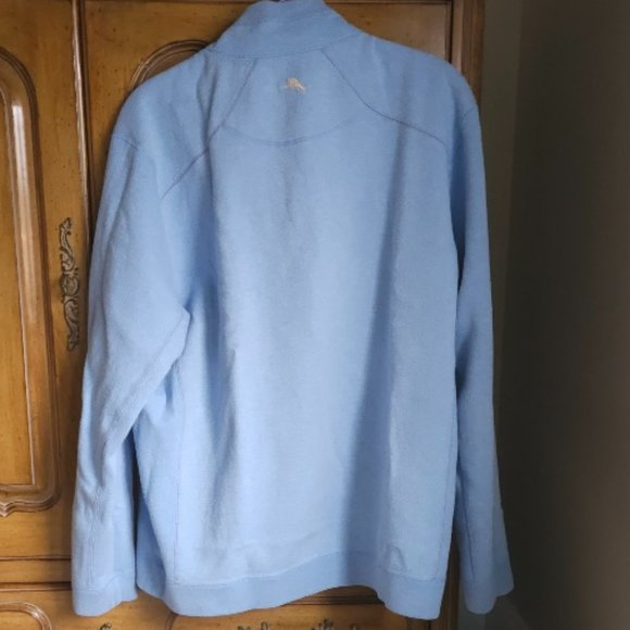 Tommy Bahama Flip Coast Half-Zip Reversible Sweatshirt - Picture 5 of 8